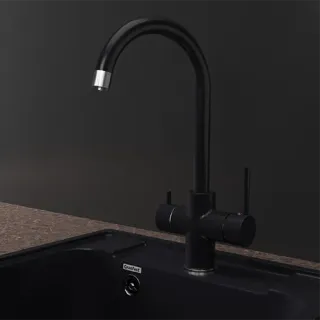 Смеситель для кухни GranFest  URBAN Z-5422 черный